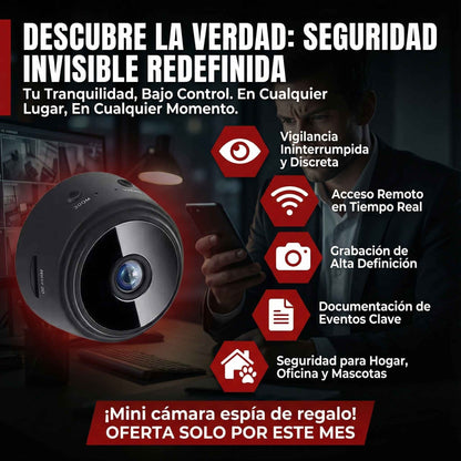 CamaraClic® + Mini Cámara Espía GRATIS