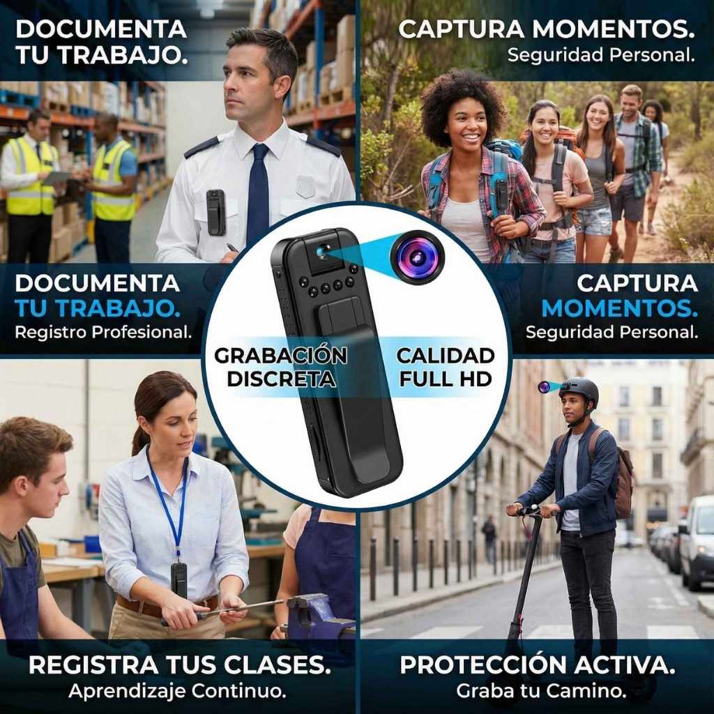 CamaraClic® + Mini Cámara Espía GRATIS