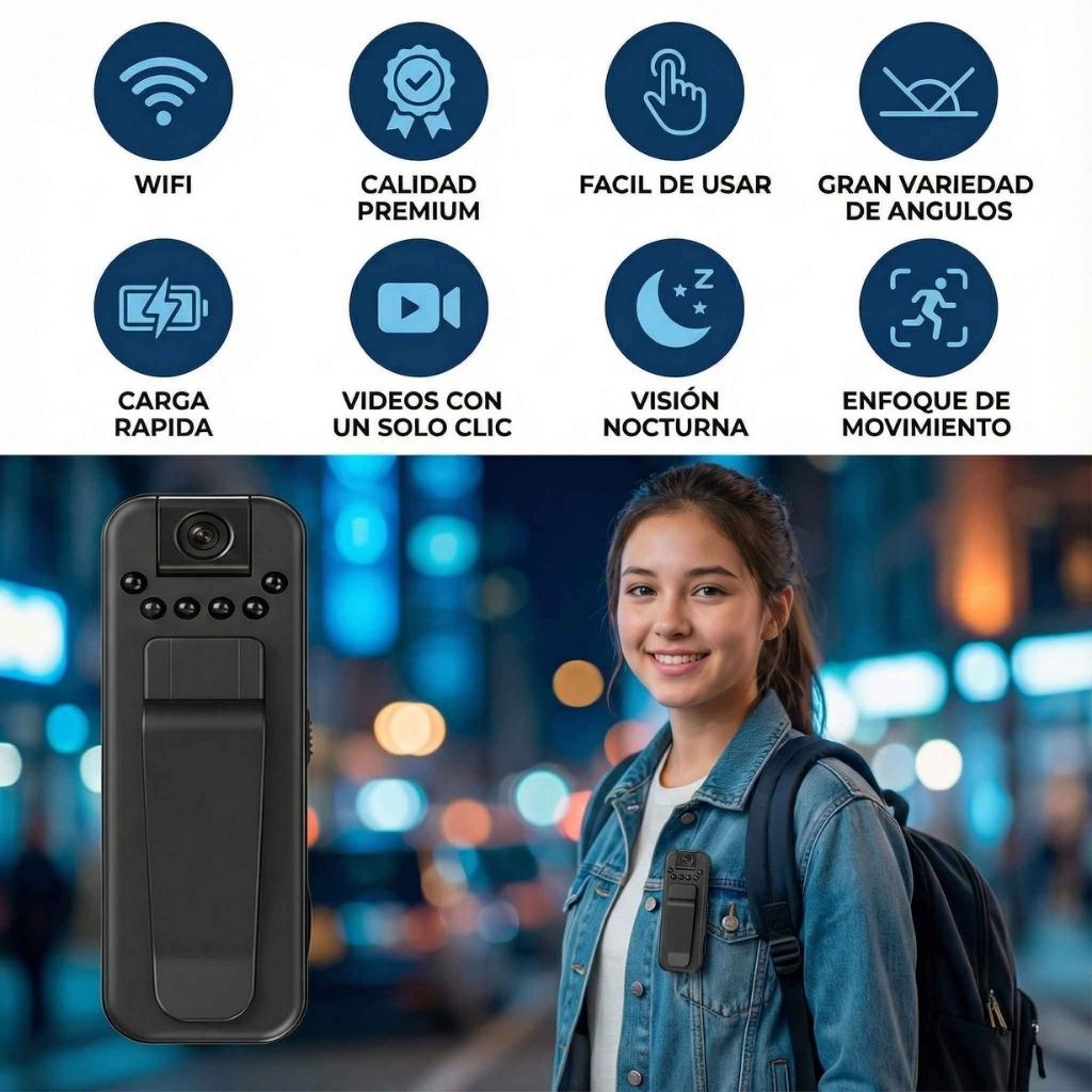 CamaraClic® + Mini Cámara Espía GRATIS