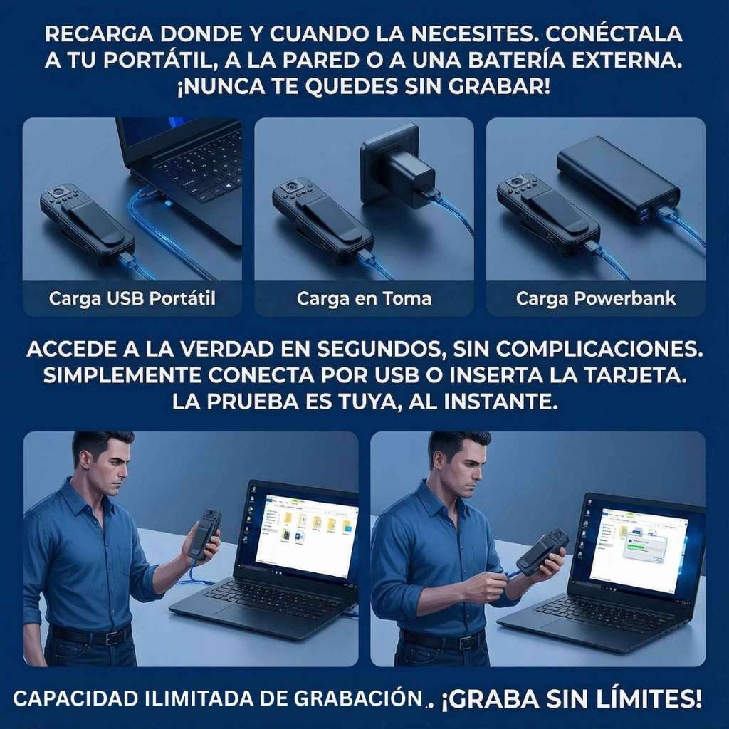 CamaraClic® + Mini Cámara Espía GRATIS