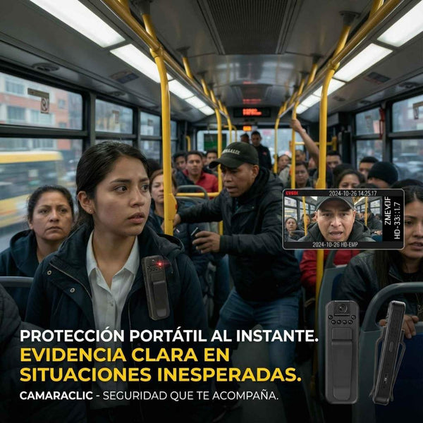 Mini Cámara Corporal ZCam