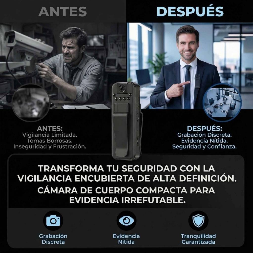 CamaraClic® + Mini Cámara Espía GRATIS